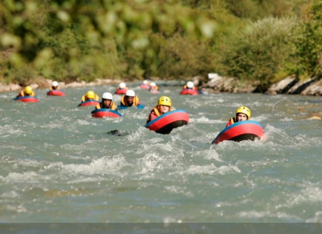  Nadar con familiares o amigos en Hydrospeed en los Altos Alpes 